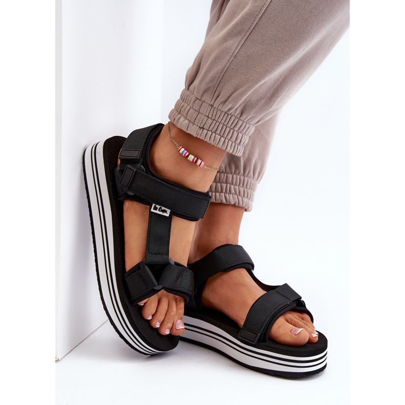 Platformsandaler dam Lee Cooper LCW-24-05-2753 Svart 2