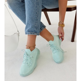 Roshni mint sport sneakers grön 1