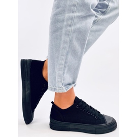 Slims Black damsneakers svart 2