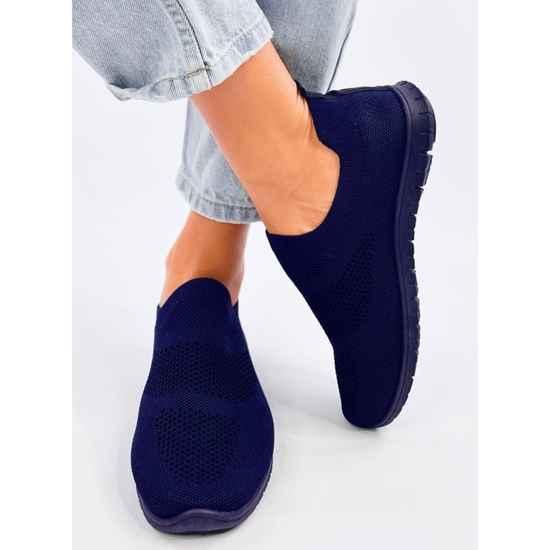 Colums Blue sock sneakers blå 2