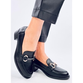 Pontei Black högklackade loafers svart 2