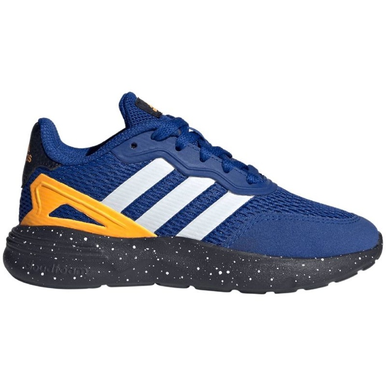 Adidas Nebzed Lifestyle Lace Running Jr ID2456 skor blå 1