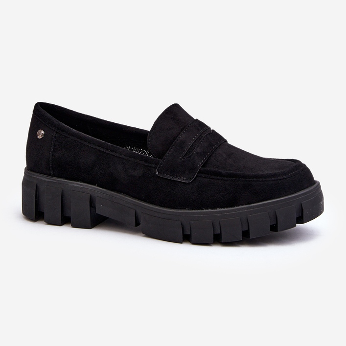 Vinceza Dam Eco Mocka Loafers Svart från Seravisa 1
