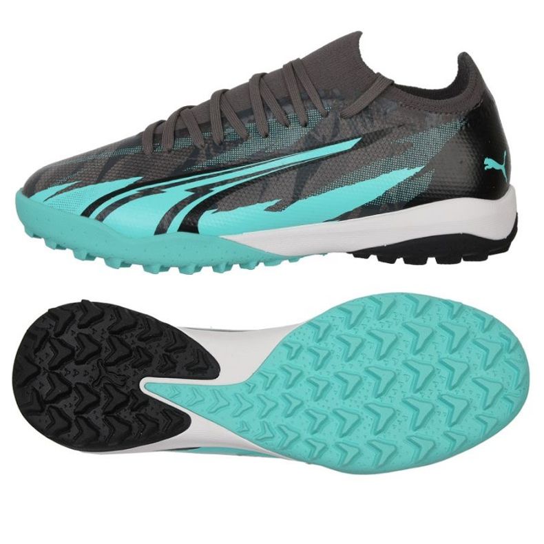Puma Ultra Match Rush Tt M 107831 01 skor grå 1
