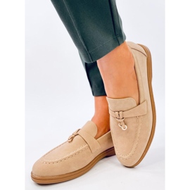 Antonisa Khaki mockasiner för kvinnor beige 2