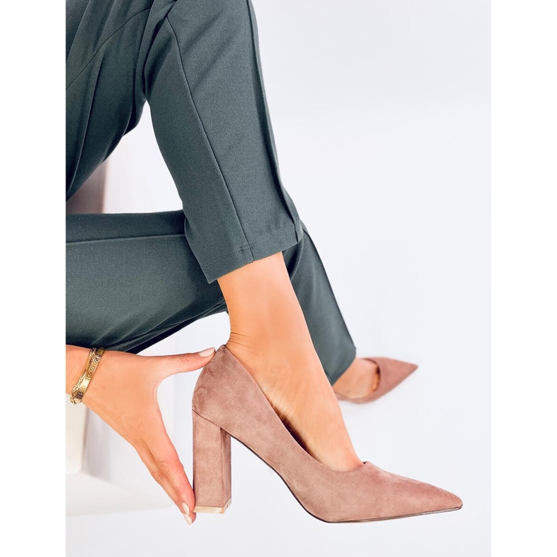 Verizon Nude stilettpumps rosa 1