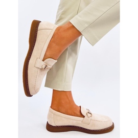 States Beige mockasin för kvinnor 2