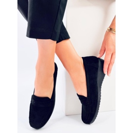 Vegar Black wedge loafers svart 2