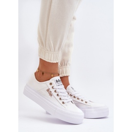 Platformsneakers dam Lee Cooper LCW-24-31-2725 Vit 3