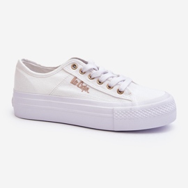 Platformsneakers dam Lee Cooper LCW-24-31-2725 Vit 2