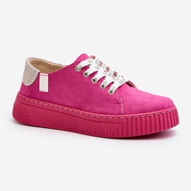 Dam Sneakers Memory Foam System Big Star NN276004 Fuchsia rosa 2