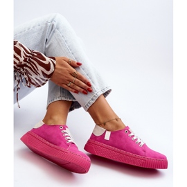 Dam Sneakers Memory Foam System Big Star NN276004 Fuchsia rosa 1