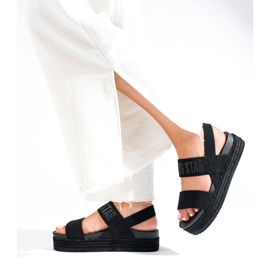 Damsandaler Big Star LL274856 Svart 2