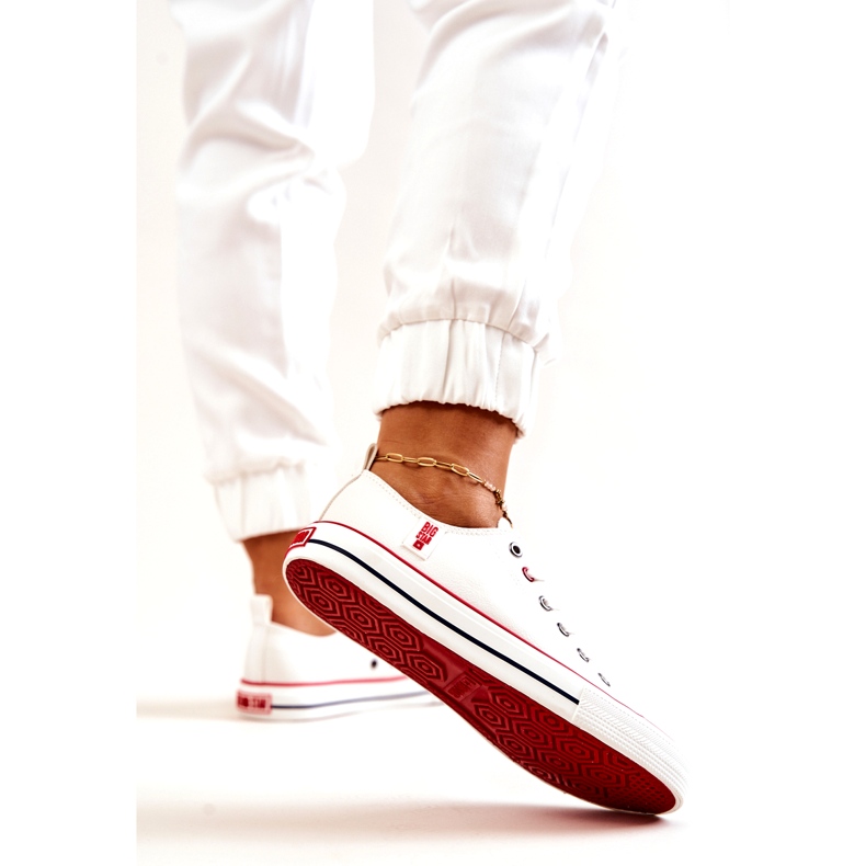 Läder Sneakers Big Star JJ274130 Vit 2