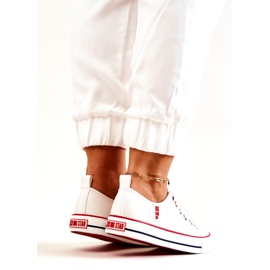 Läder Sneakers Big Star JJ274130 Vit 3