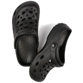 Svarta Crocs flipflops 2