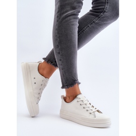 Damsneakers Big Star NN274850 Vit 4