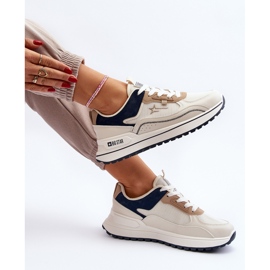 Big Star Sneakers för kvinnor NN274A092 Beige 1