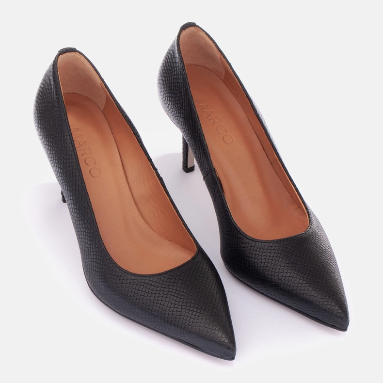Marco Shoes Eleva höga klackar svart 1