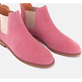 Marco Shoes Iggy Pink Chelsea stövlar rosa 1