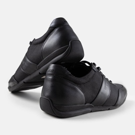 Svarta herrsneakers GOE NN1N4004 1