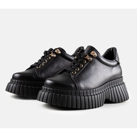 Karino svarta läder sneakers 1