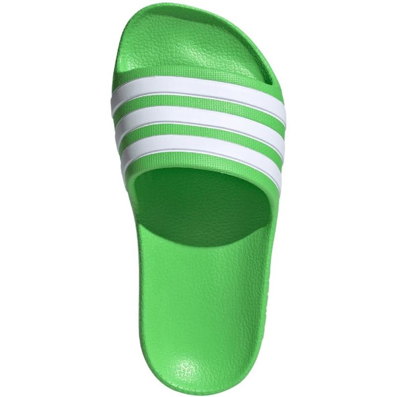 Adidas adilette Aqua Slides Jr IG4859 flipflops grön 1