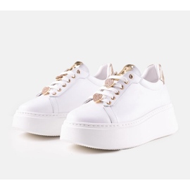 Karino vita läder sneakers 1