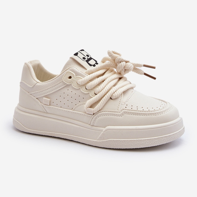 Eko läder Sneakers för kvinnor Beige Avanalis 2