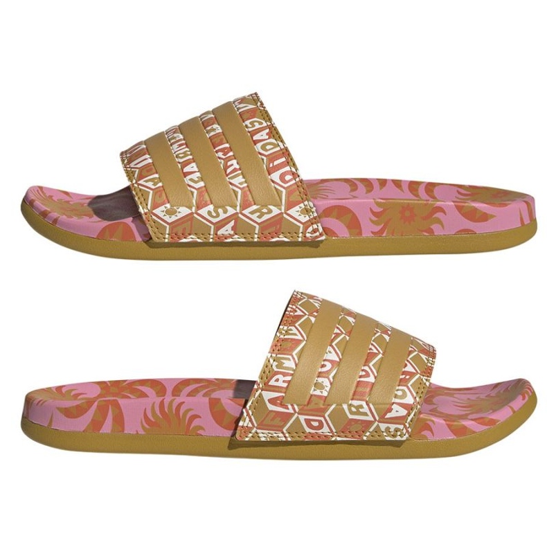 Adidas Adilette Comfort IG1269 flipflops brun beige och brunt 1