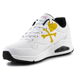 Skechers Crossing Hearts W 155227-WMLT skor vit 2
