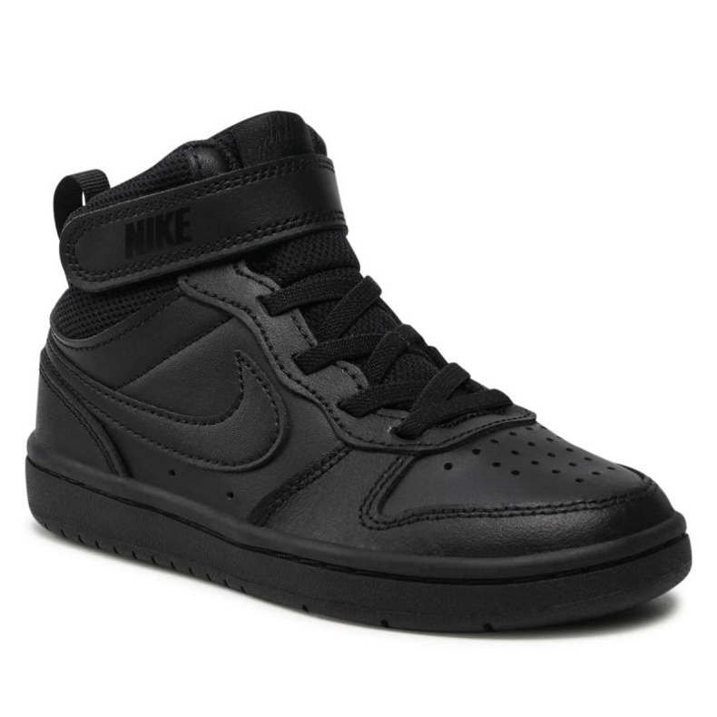 Nike Court Borough Mid 2 Jr CD7783-001 skor svart 1