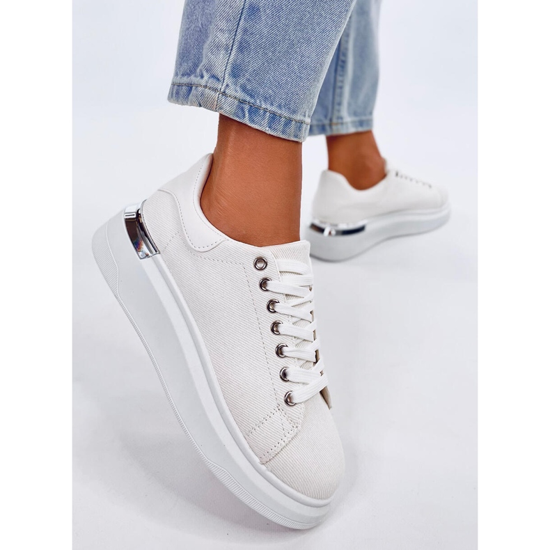 Vita wedge sneakers i canvas 2