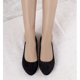 Julie black blanka ballerinor för kvinnor svart 1