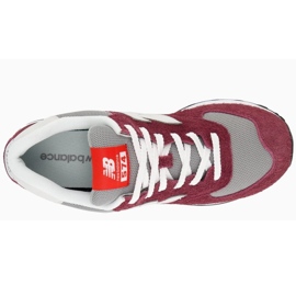 New Balance U574BGH skor Burgundy röd 2