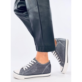 Foss Black wedge sneakers svart 1