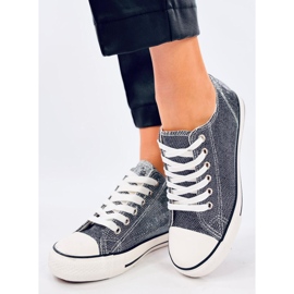 Foss Black wedge sneakers svart 2