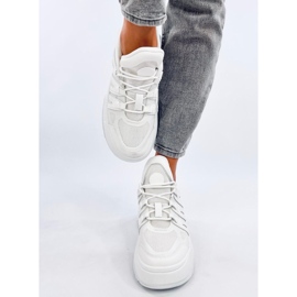 Nuthall White wedge sneakers vit 1