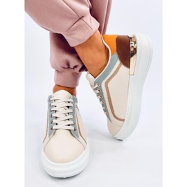 Duries Beige damsneakers 1