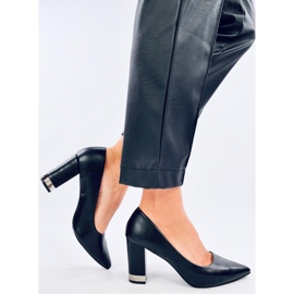 Tarai Black högklackade pumps svart 2