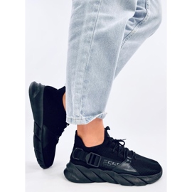 Wades Black sock sneakers svart 2