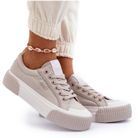 Sneakers dam med tjock sula Lee Cooper LCW-24-31-2178 Grå 11