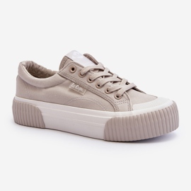 Sneakers dam med tjock sula Lee Cooper LCW-24-31-2178 Grå 3