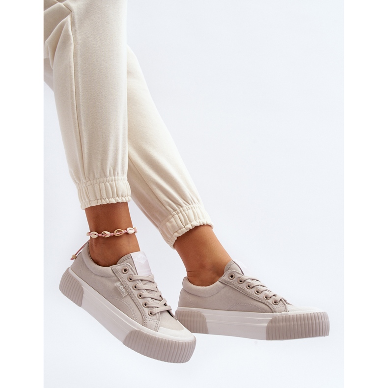 Sneakers dam med tjock sula Lee Cooper LCW-24-31-2178 Grå 1