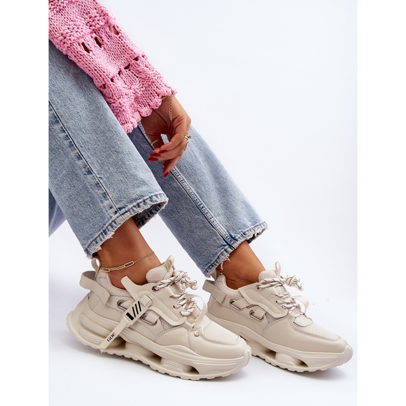 GOE Sneakers dam NN2N4041 Beige 2