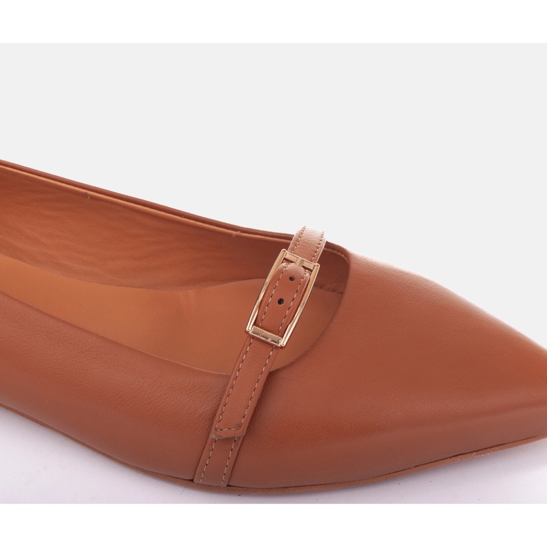 Marco Shoes Helens ballerinor brun 2