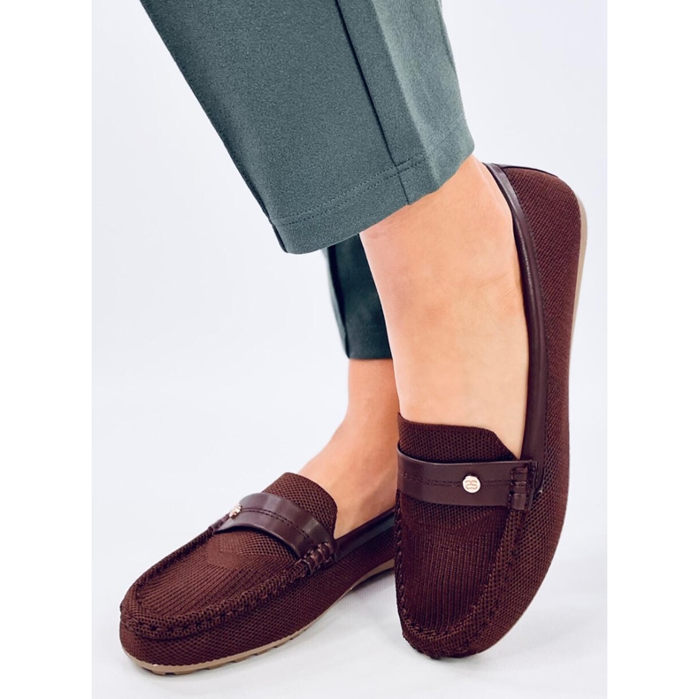 Yuriko Marrone mjuka dammockasiner brun 1