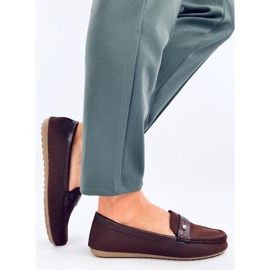 Yuriko Marrone mjuka dammockasiner brun 2