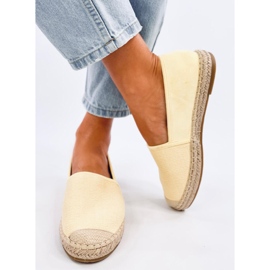 Haydon Yellow espadrillor i canvas för kvinnor gul 1