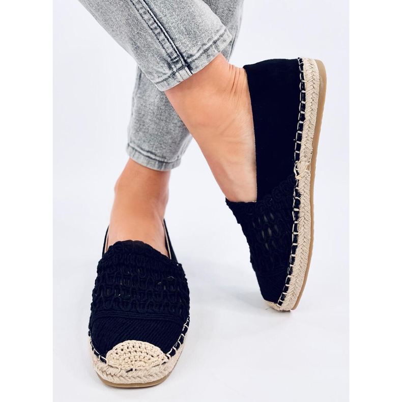 Alicess Black espadrillor för kvinnor svart 1